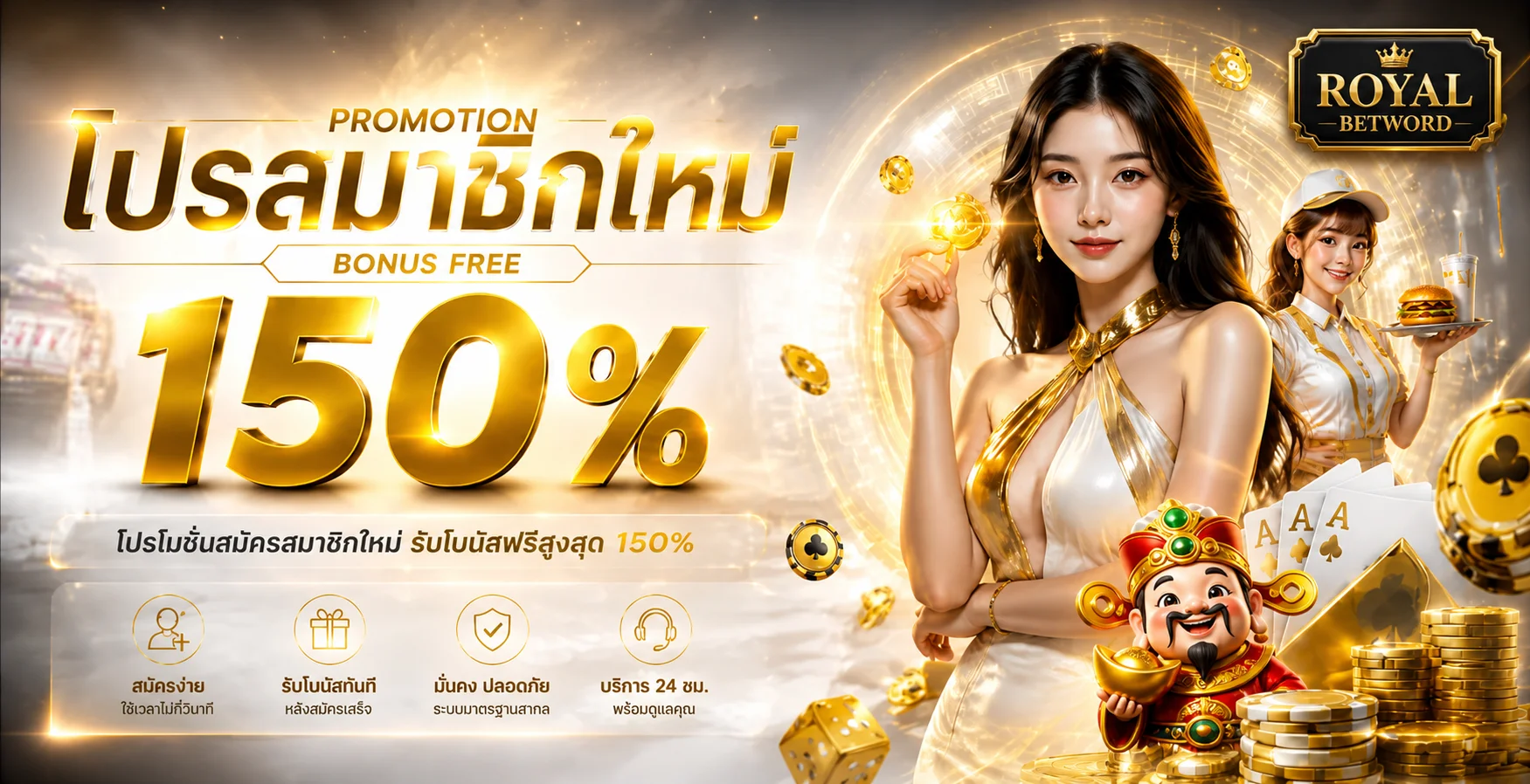 ROYALBETWORD เว็บตรง สล็อต คาสิโน ออโต้ 2026